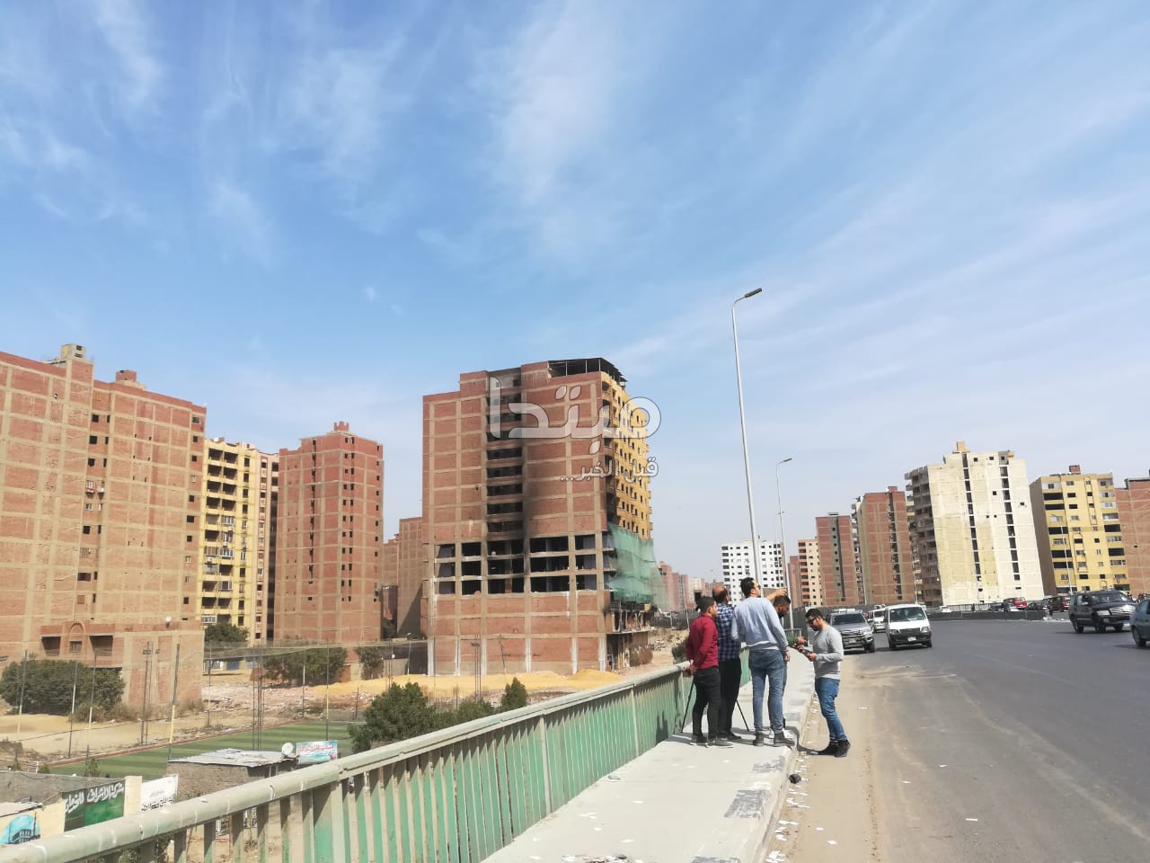 الاستعدادات النهائية لنسف عقار الدائرى