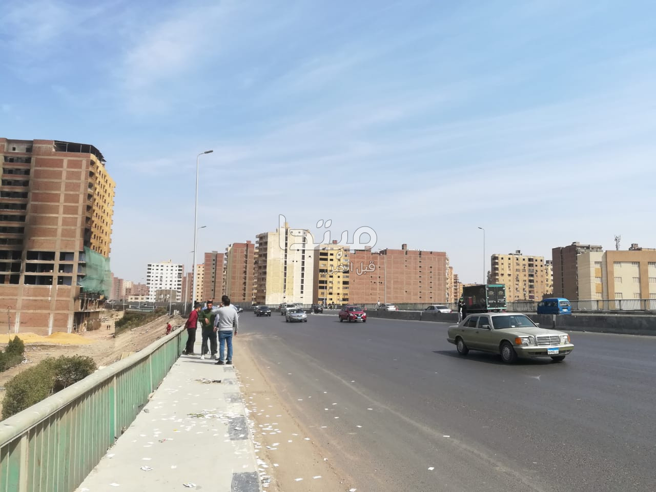 الاستعدادات النهائية لنسف عقار الدائرى