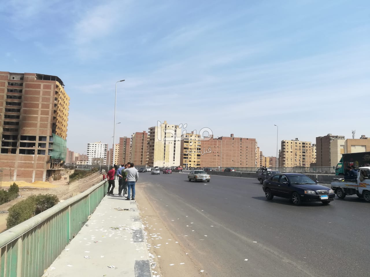 الاستعدادات النهائية لنسف عقار الدائرى