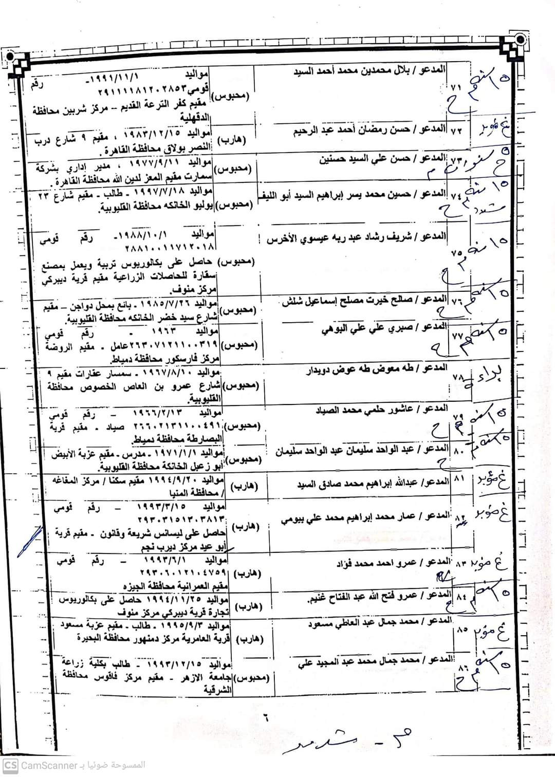 قضية حسم 2 ولواء الثورة