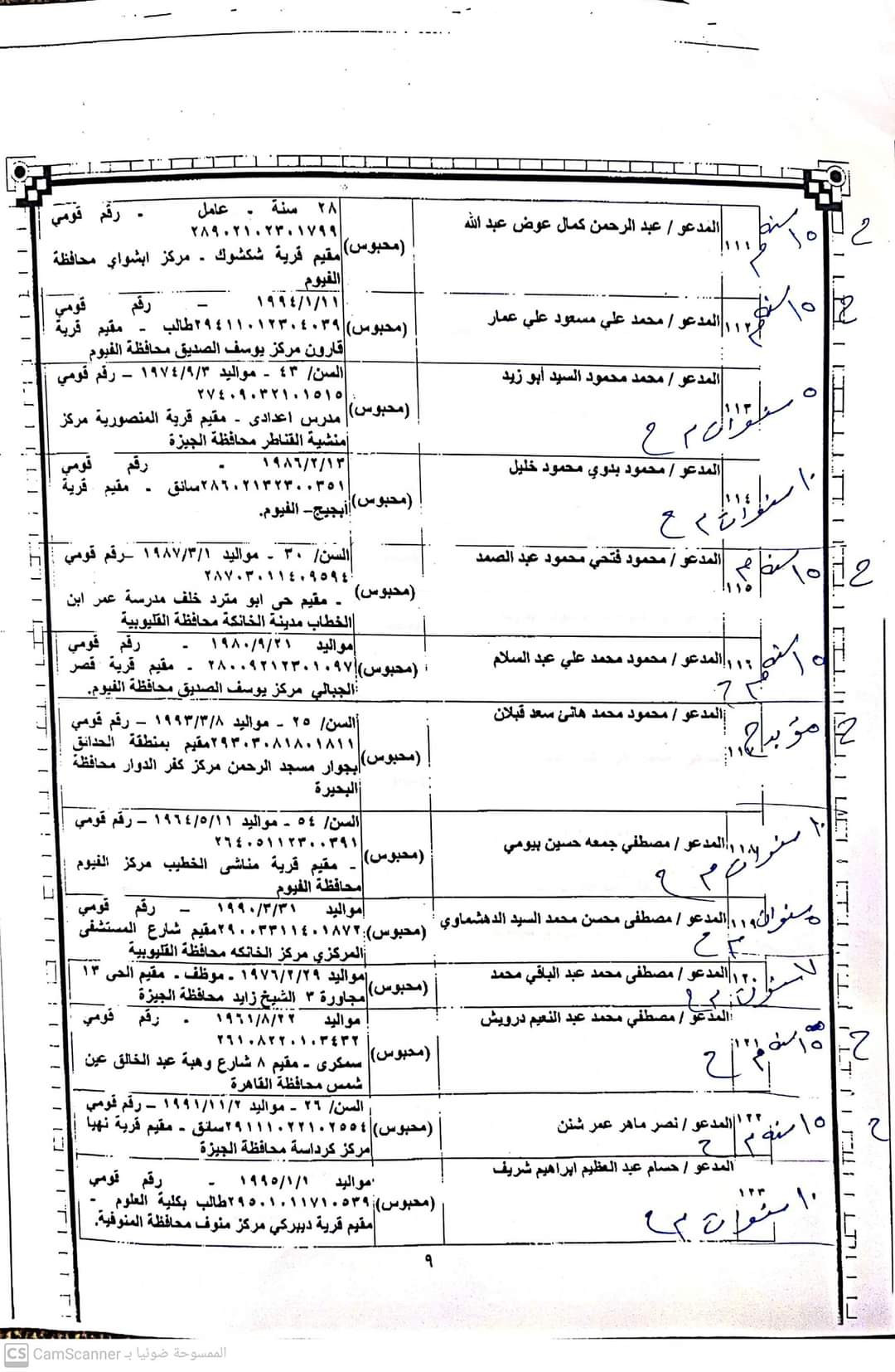 قضية حسم 2 ولواء الثورة