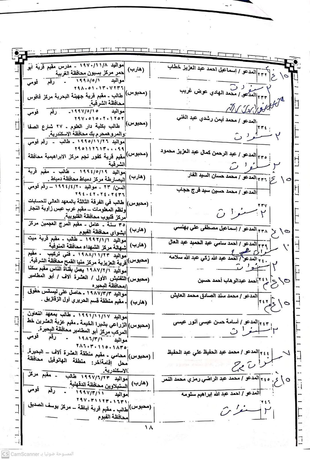قضية حسم 2 ولواء الثورة