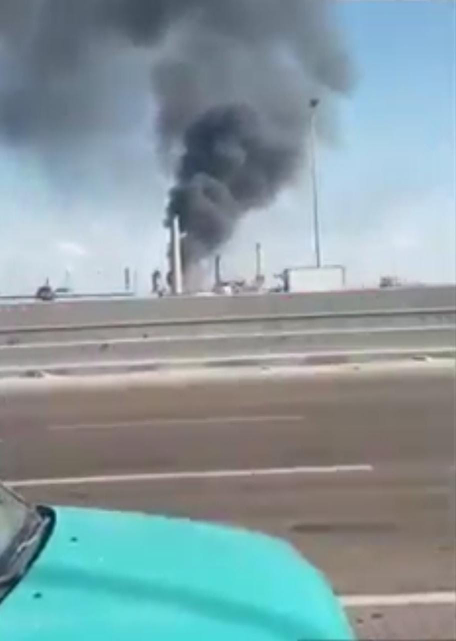 حريق بشركة العامرية للبترول