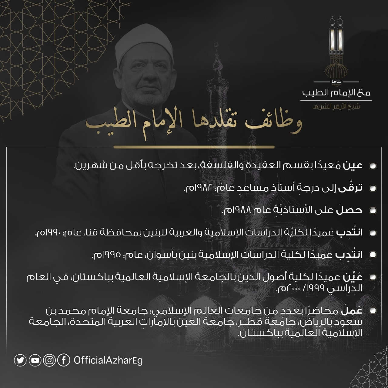 شيخ الأزهر الشريف