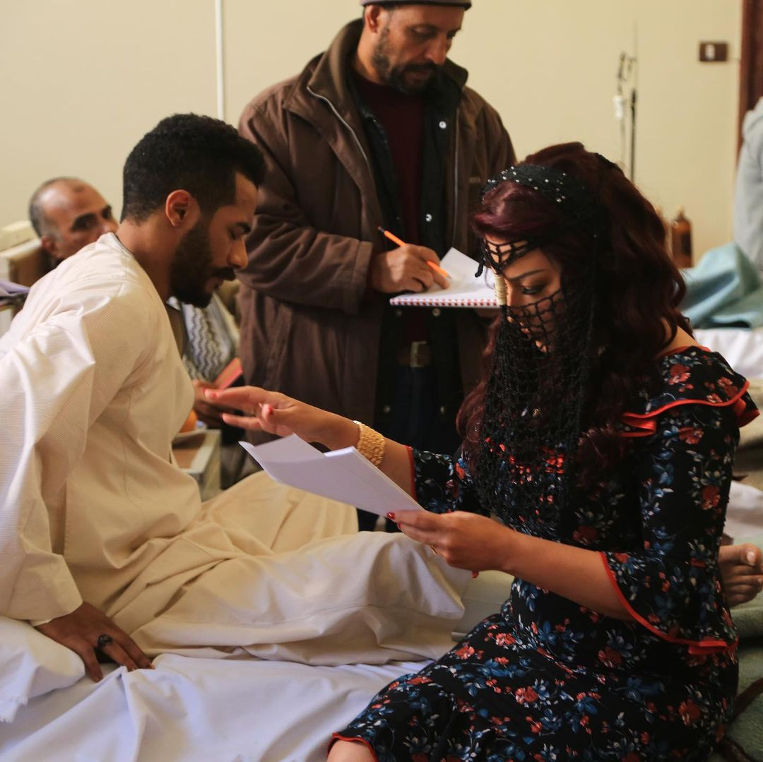 سمية الخشاب مع محمد رمضان