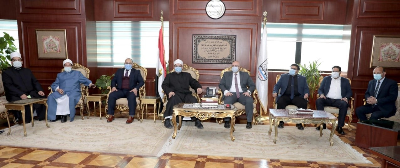 صور.. محافظ بنى سويف يستقبل وزير الأوقاف