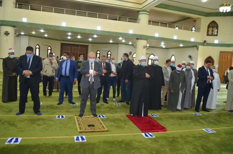 وزير الأوقاف يفتتح 3 مساجد جديدة فى بنى سويف