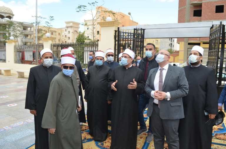 وزير الأوقاف يفتتح 3 مساجد جديدة فى بنى سويف