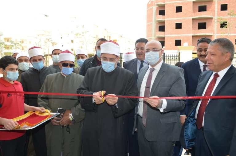 وزير الأوقاف يفتتح 3 مساجد جديدة فى بنى سويف