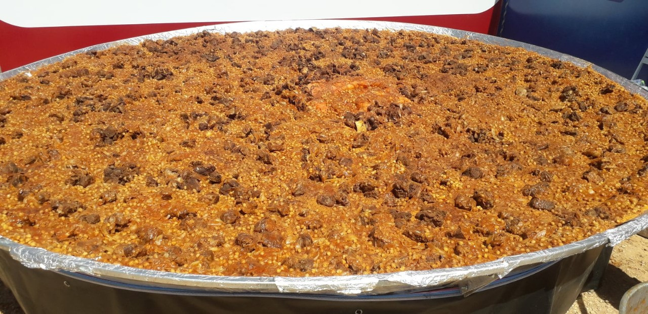 إعداد أكبر طبق كسكسى