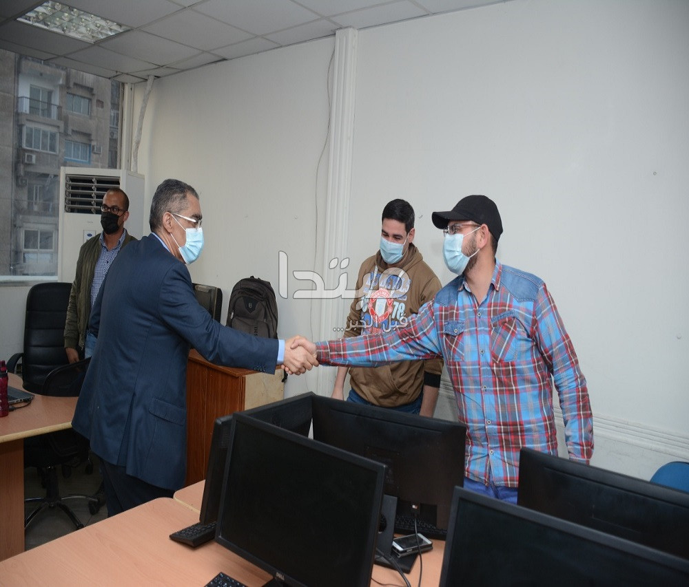 ضياء رشوان يزور مبتدا