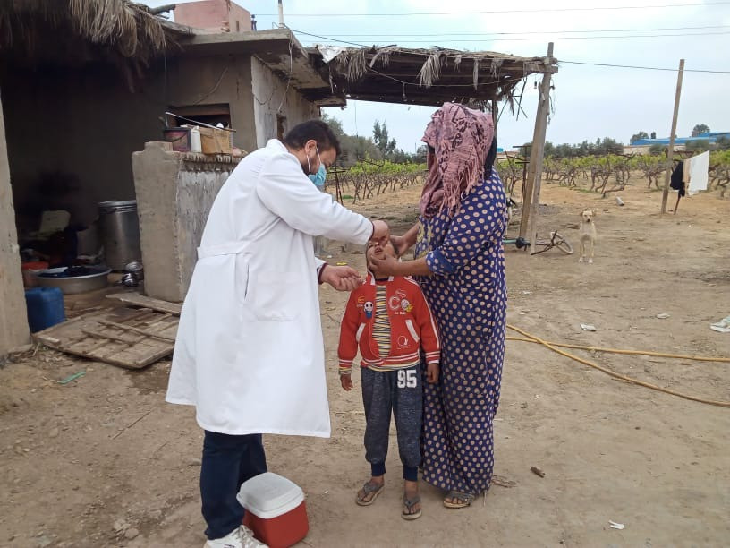 التطعيم ضد شلل الأطفال