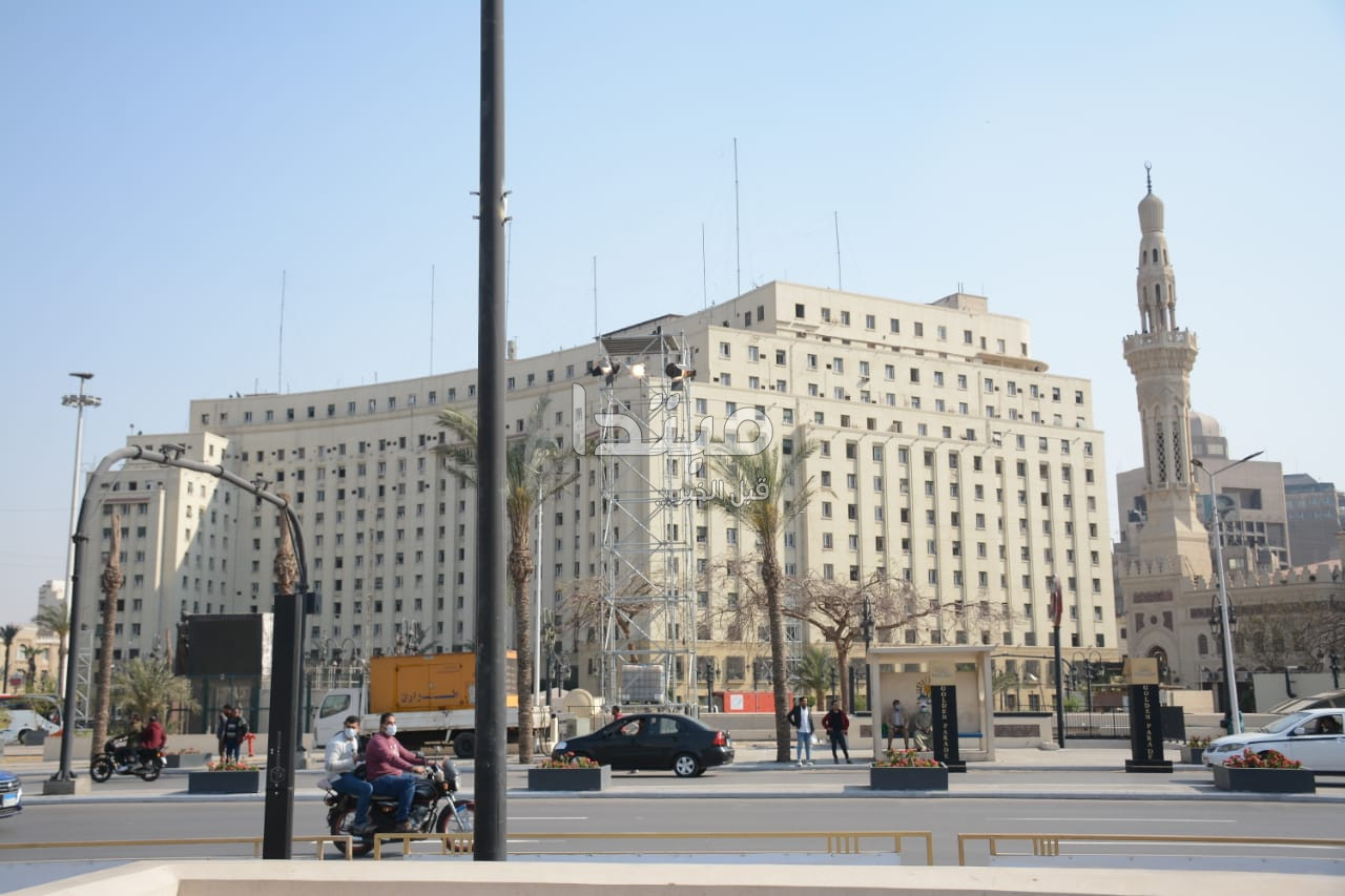 انتشار أمنى مكثف بميدان التحرير استعدادا لسير موكب الملوك