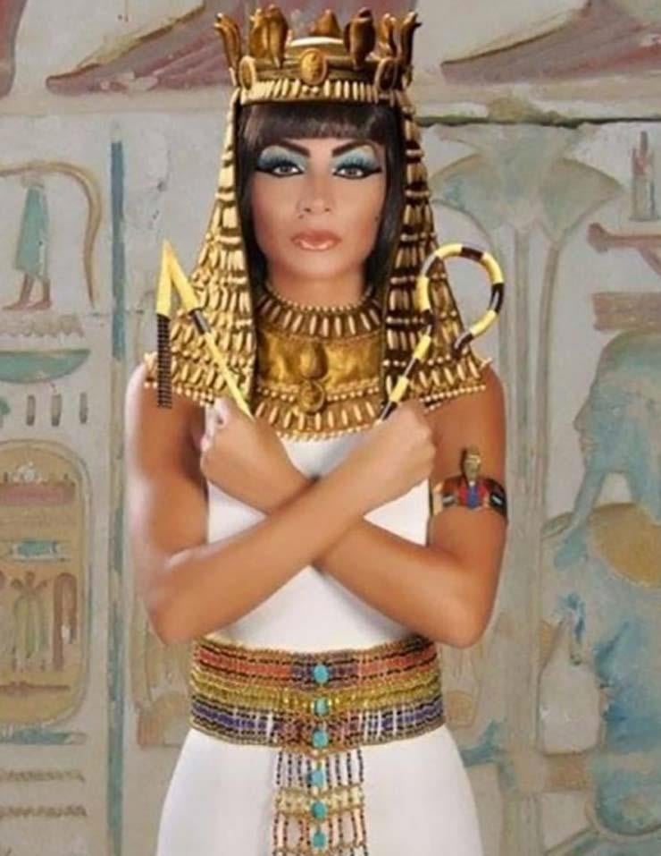 نجمات بالزى الفرعونى