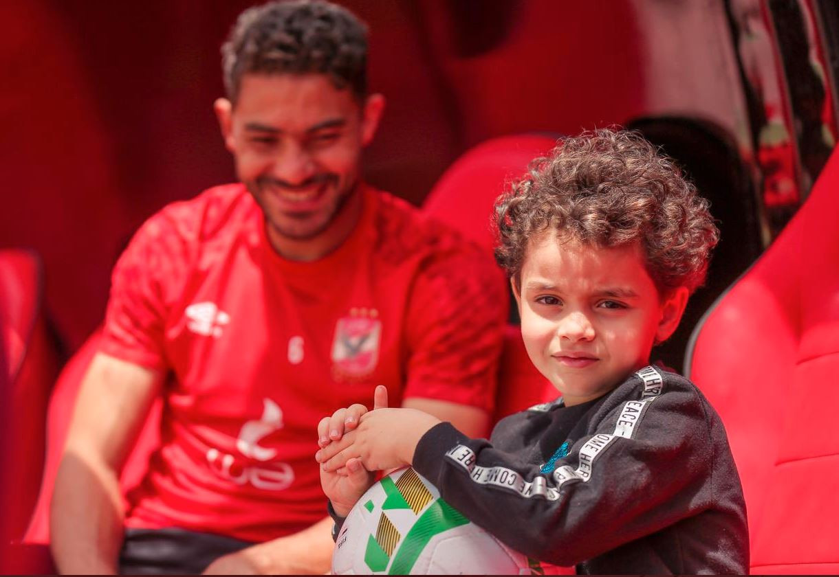 ياسر إبراهيم ونجله
