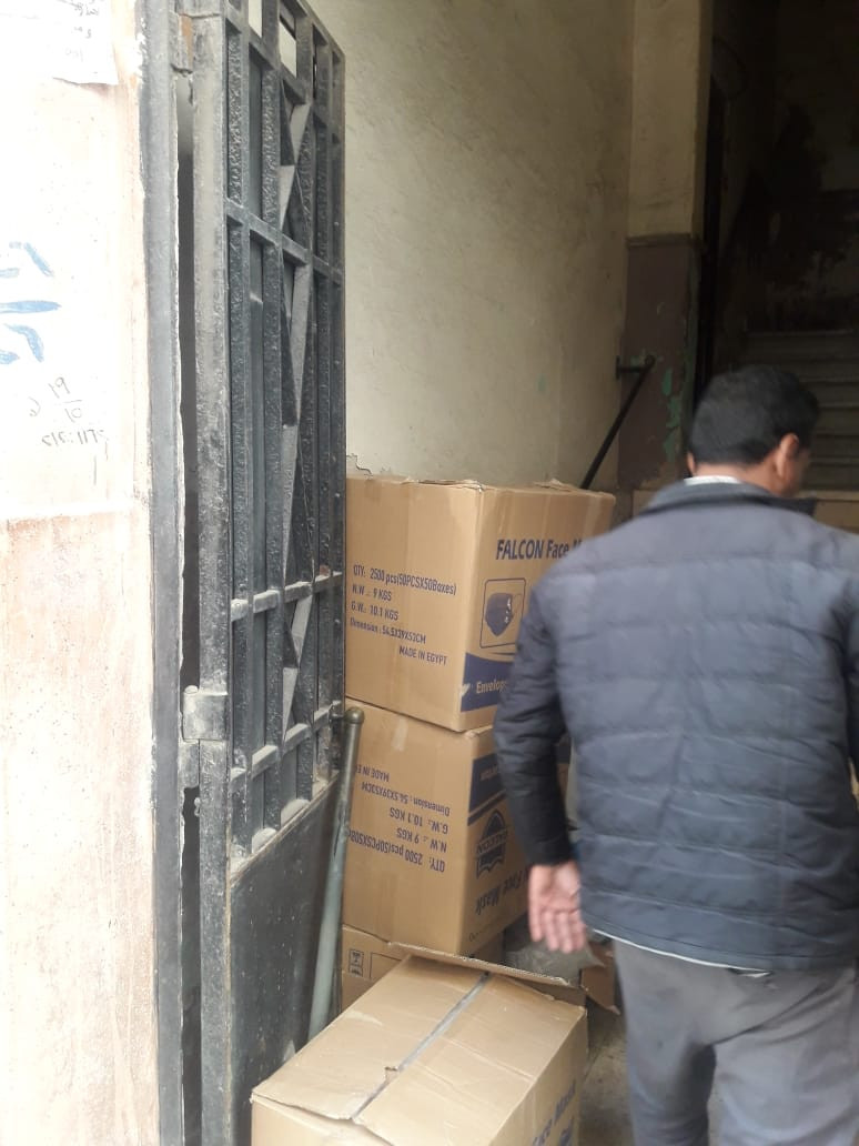 حملة على الأسواق بالإسكندرية