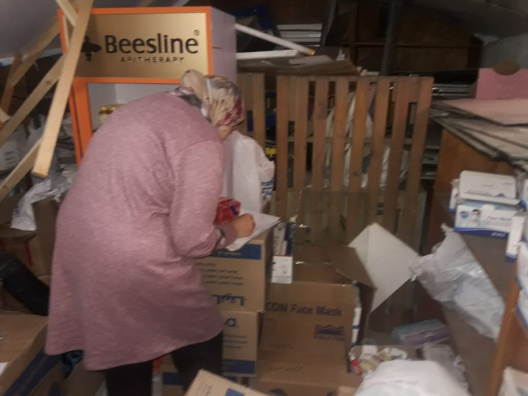 حملة على الأسواق بالإسكندرية