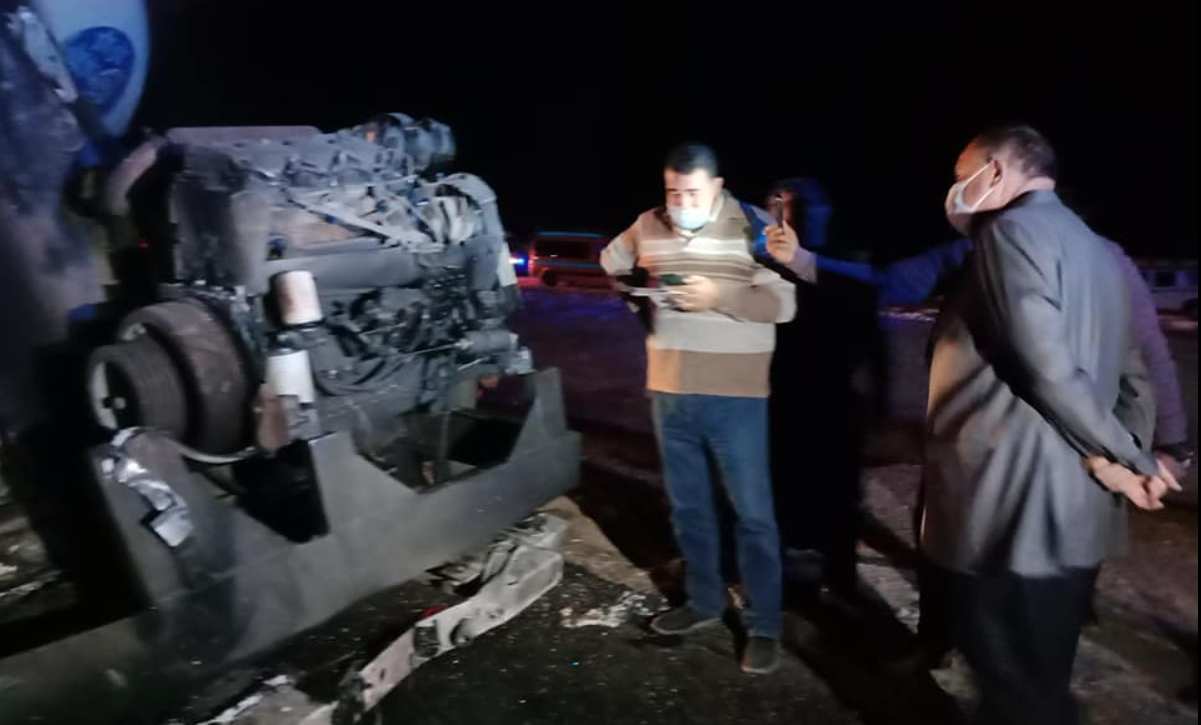 حادث تصادم أسيوط