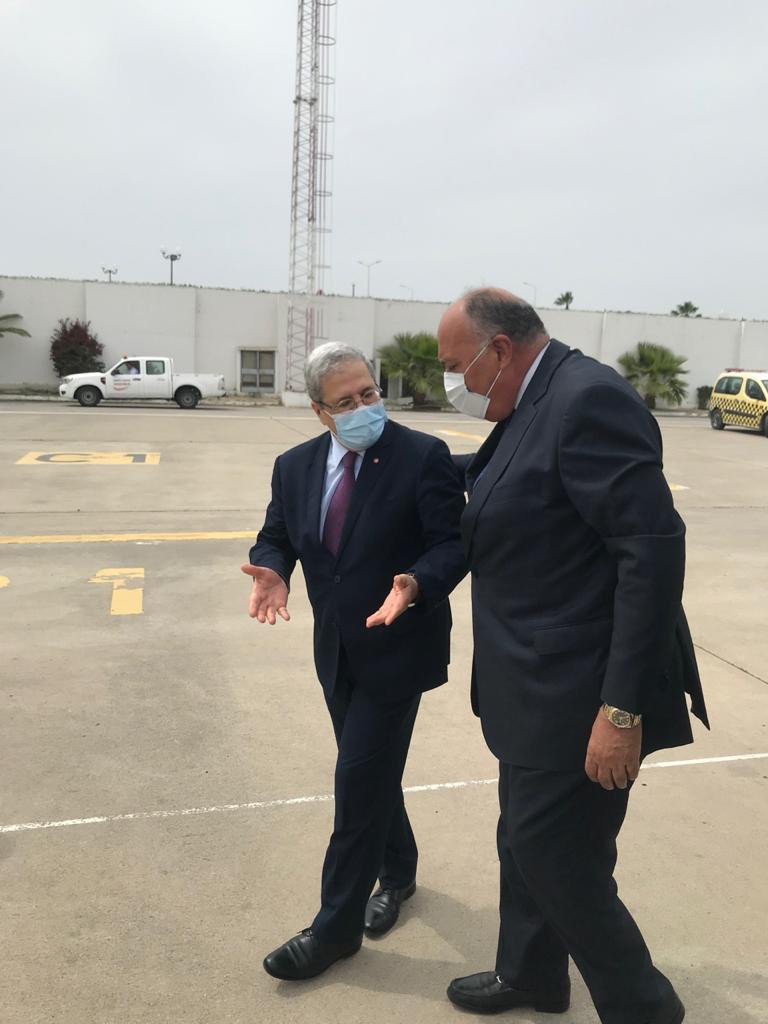 سامح شكري فى تونس