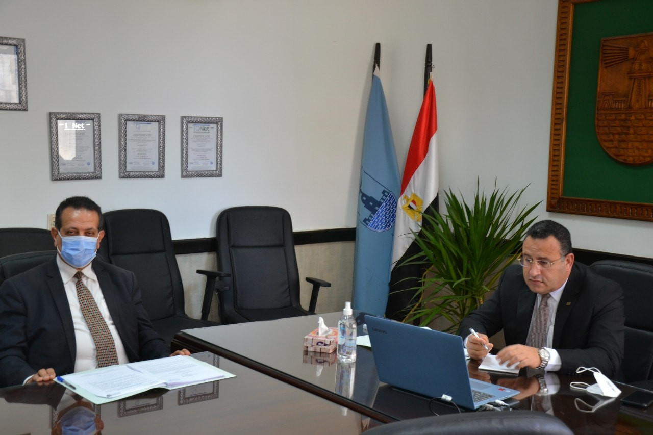 عبد العزيز قنصوه رئيس جامعة الإسكندرية
