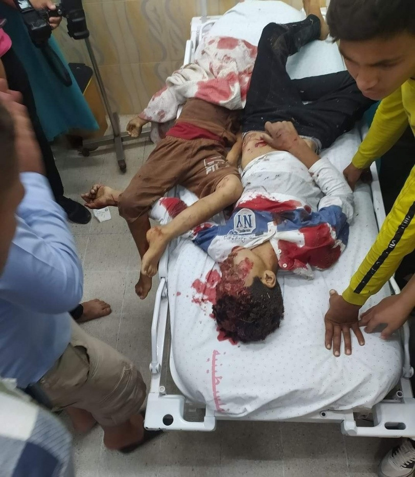 استشهاد الأطفال فى فلسطين