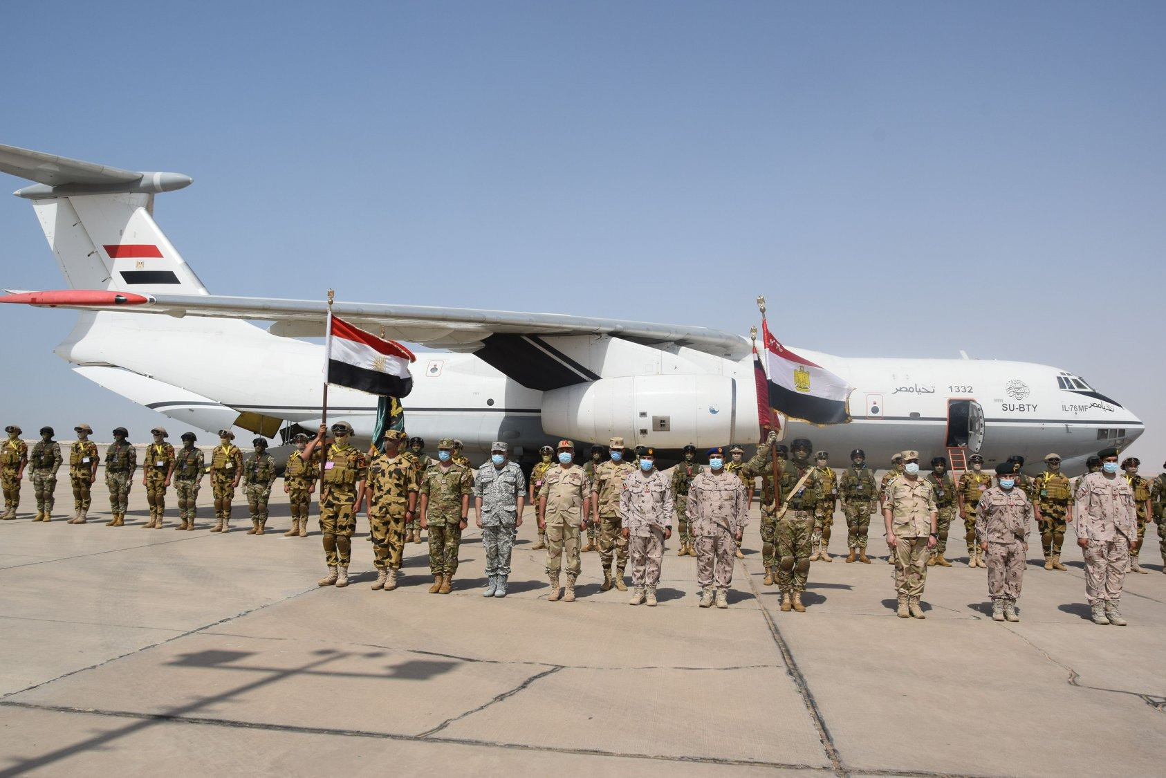 التدريب المصرى الإماراتى المشترك (زايد 3)