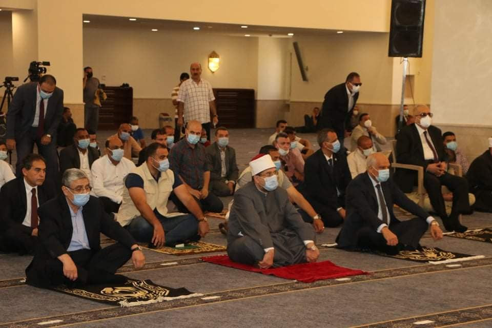 افتتاح مسجد مسجد أبو شقة