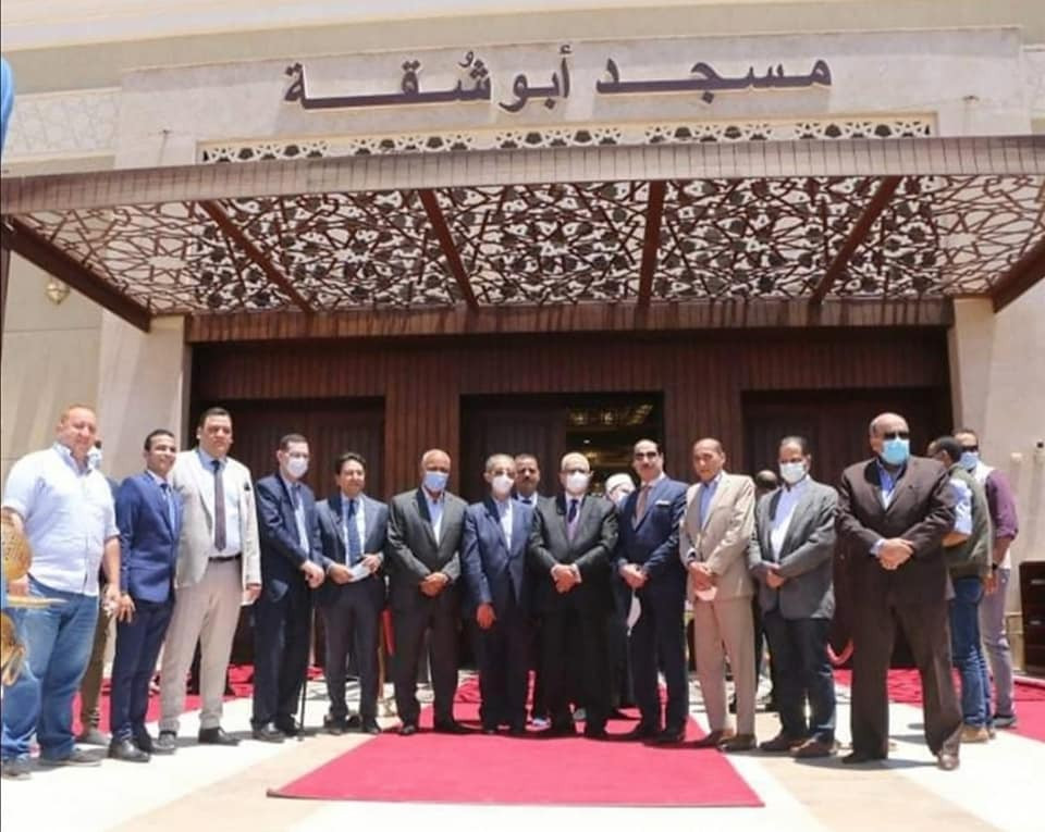افتتاح مسجد مسجد أبو شقة