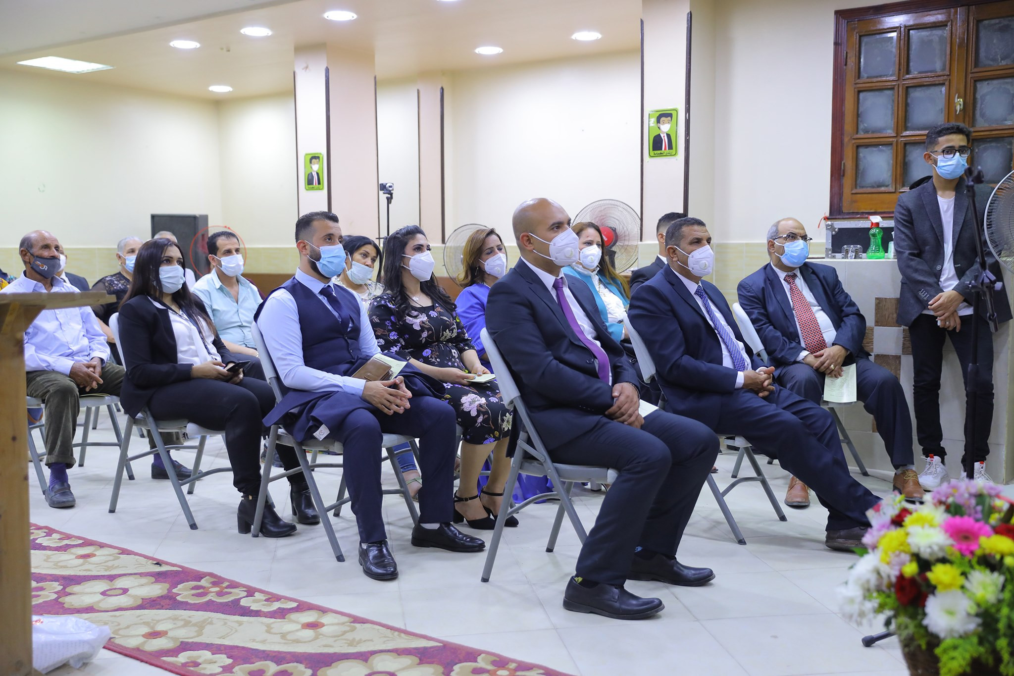 رسامة شيوخ وشمامسة جدد لكنيسة كفر العلو الإنجيلية