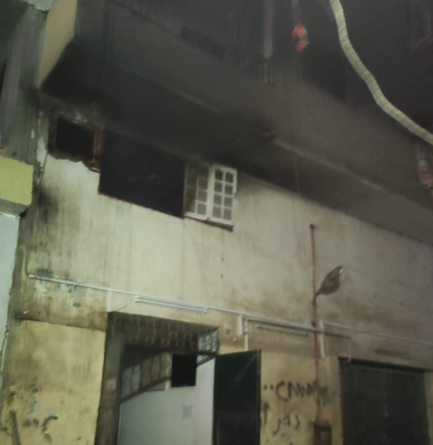 حريق مصنع شبرا الخيمة