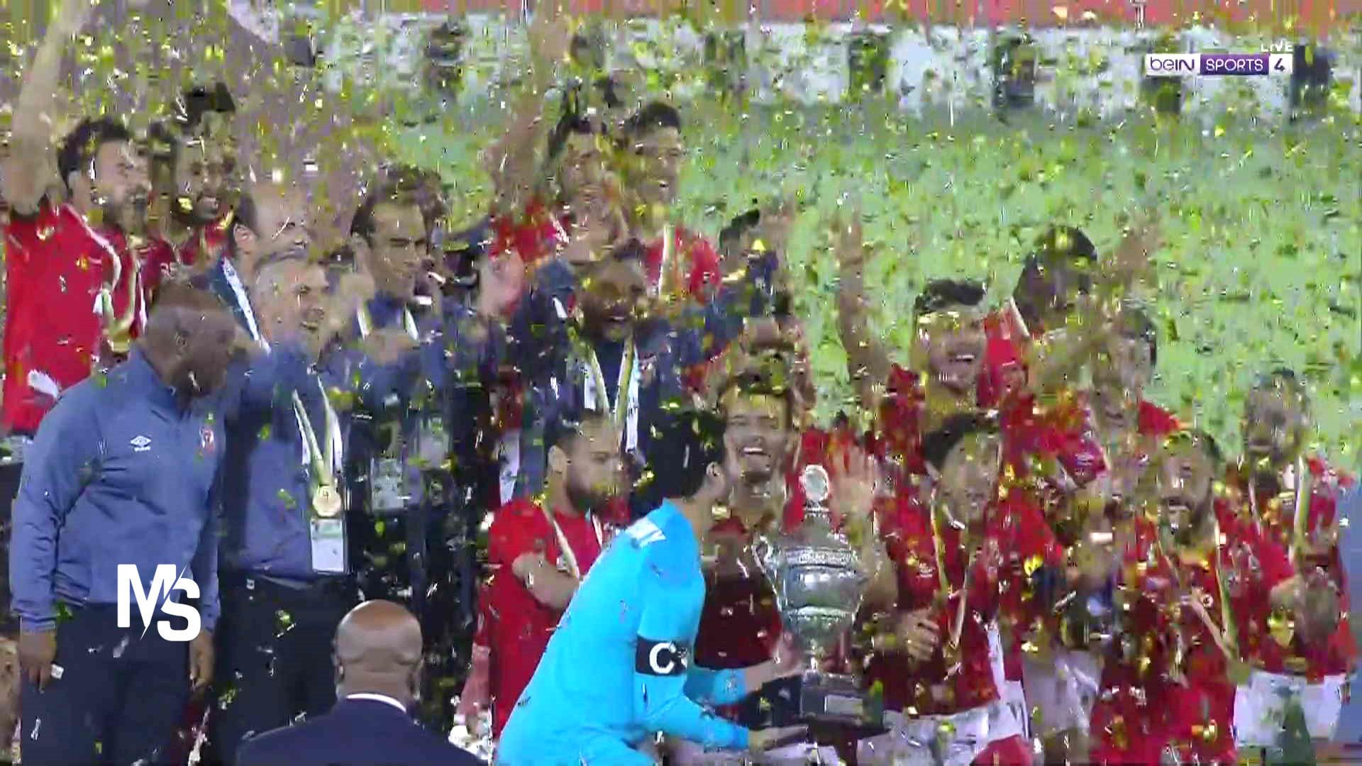 الشناوى يرفع الكأس