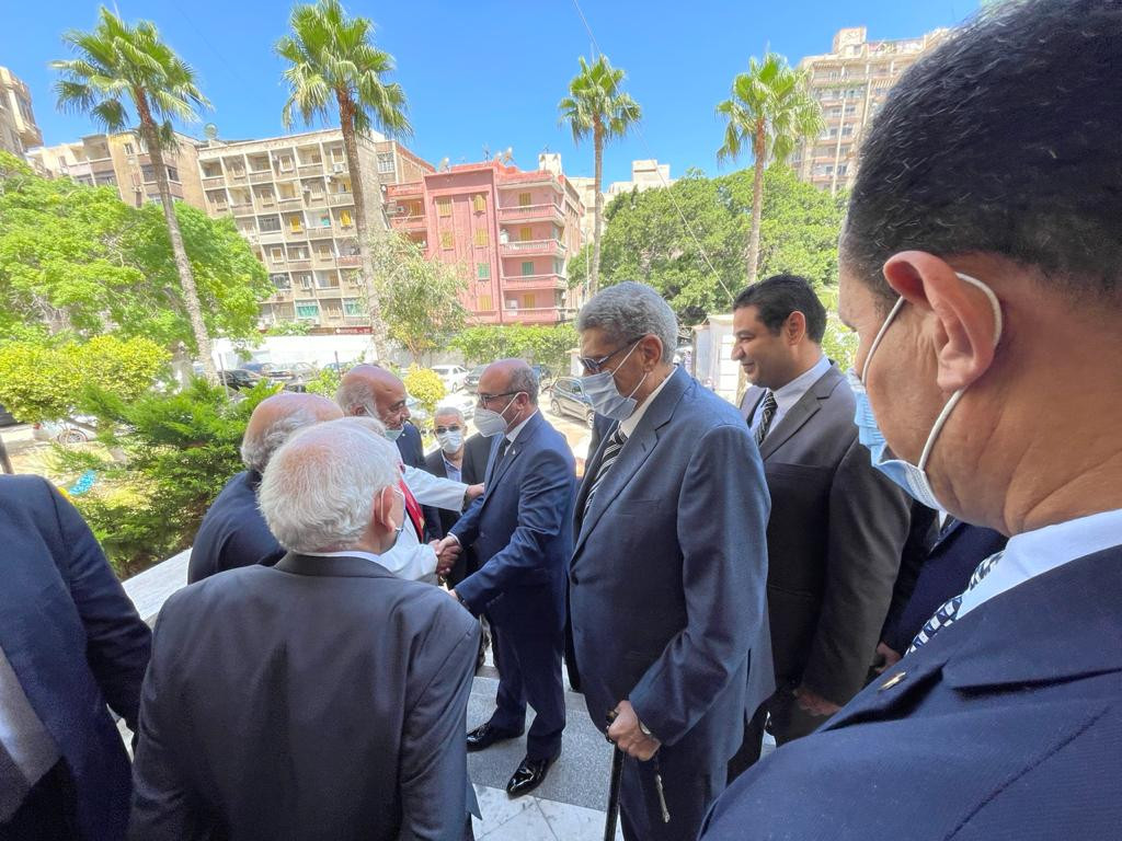 وزير العدل فى نادى قضاة الإسكندرية