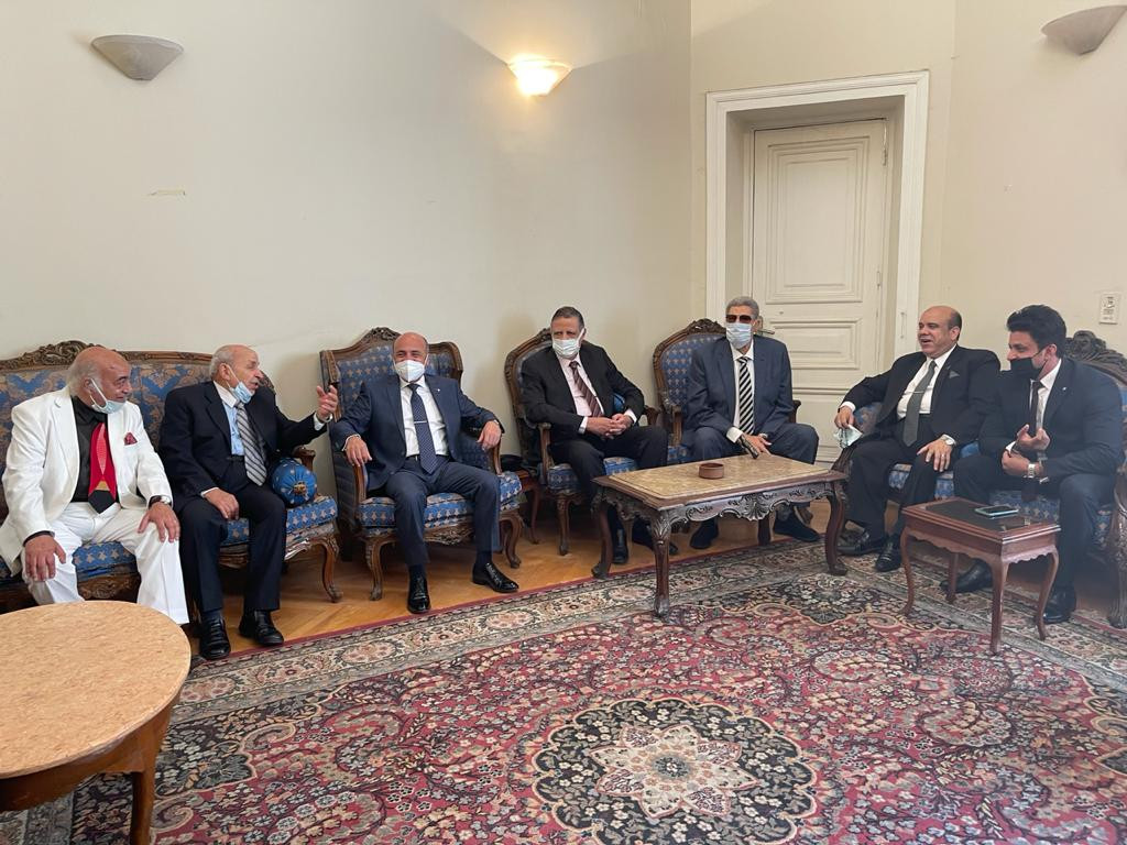 وزير العدل فى نادى قضاة الإسكندرية