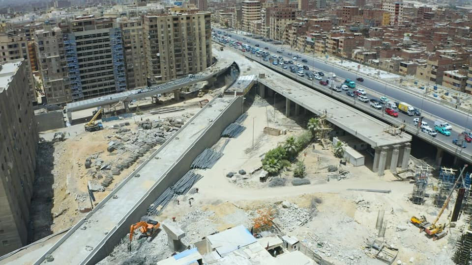 وزير النقل يتابع تطوير الطريق الدائرى