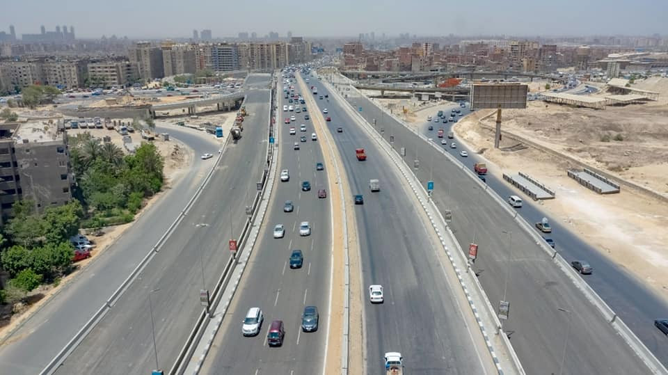 وزير النقل يتابع تطوير الطريق الدائرى