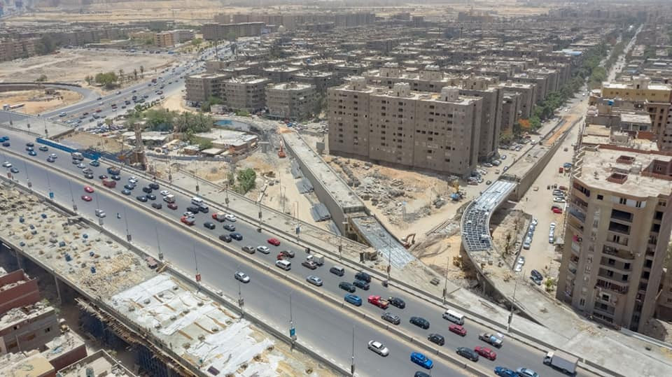 وزير النقل يتابع تطوير الطريق الدائرى