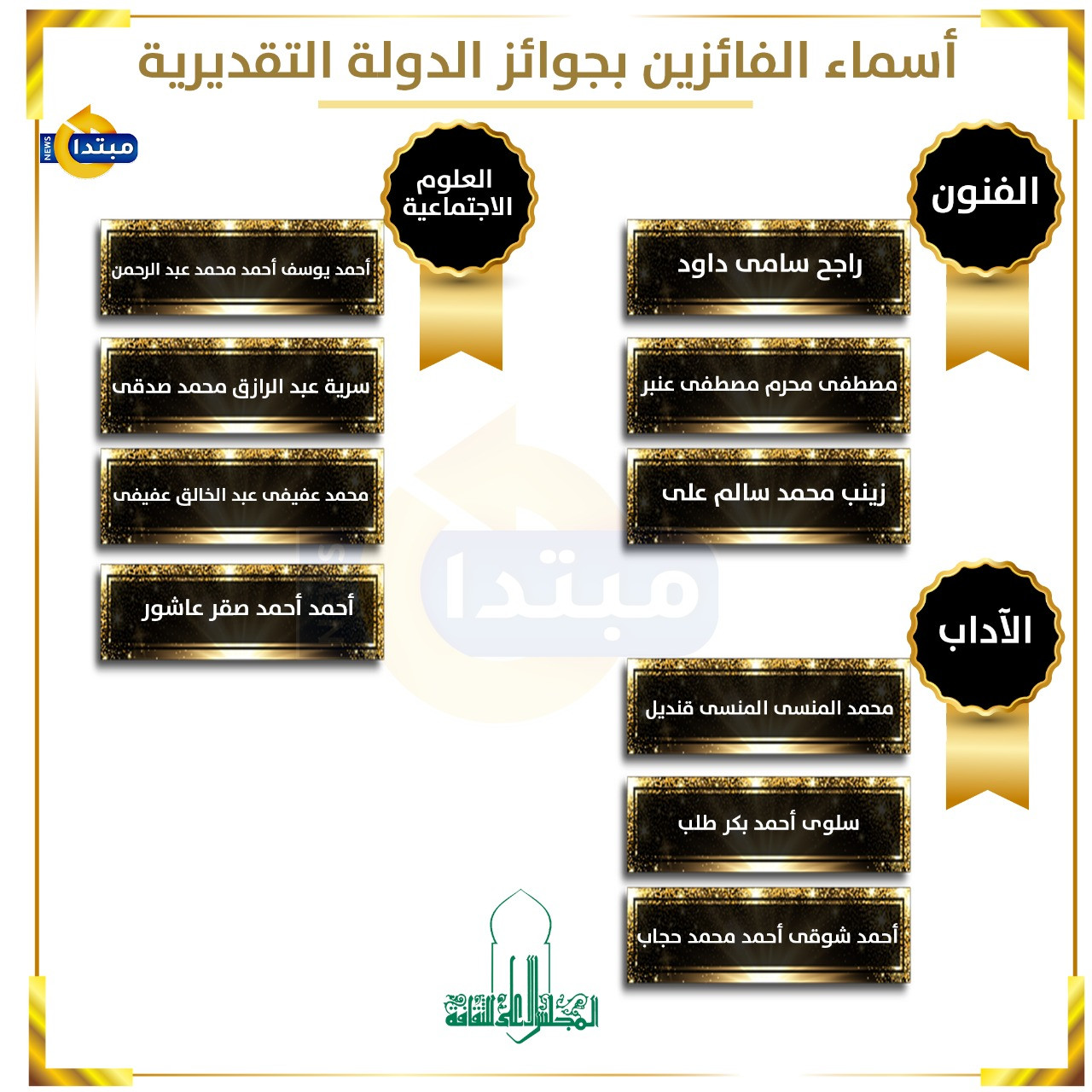 جوائز الدولة التقديرية