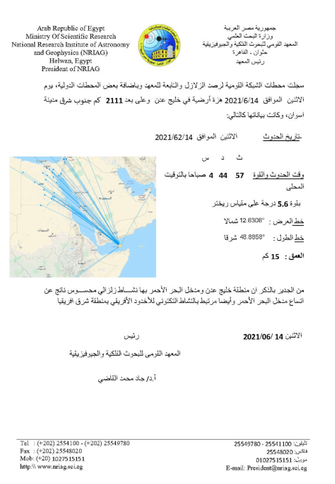 المعهد القومى للبحوث الفلكية