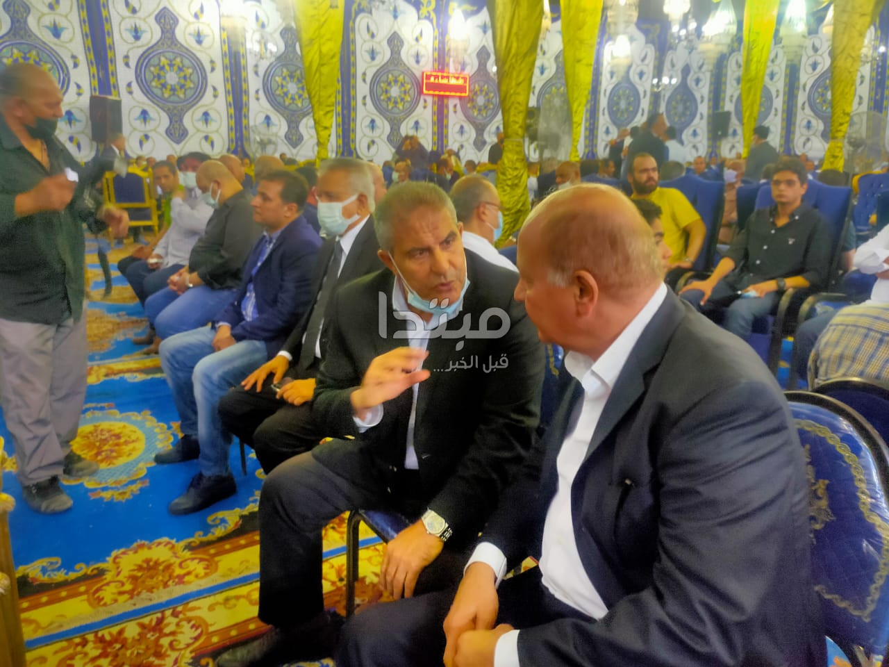 عزاء شقيق أحمد شوبير