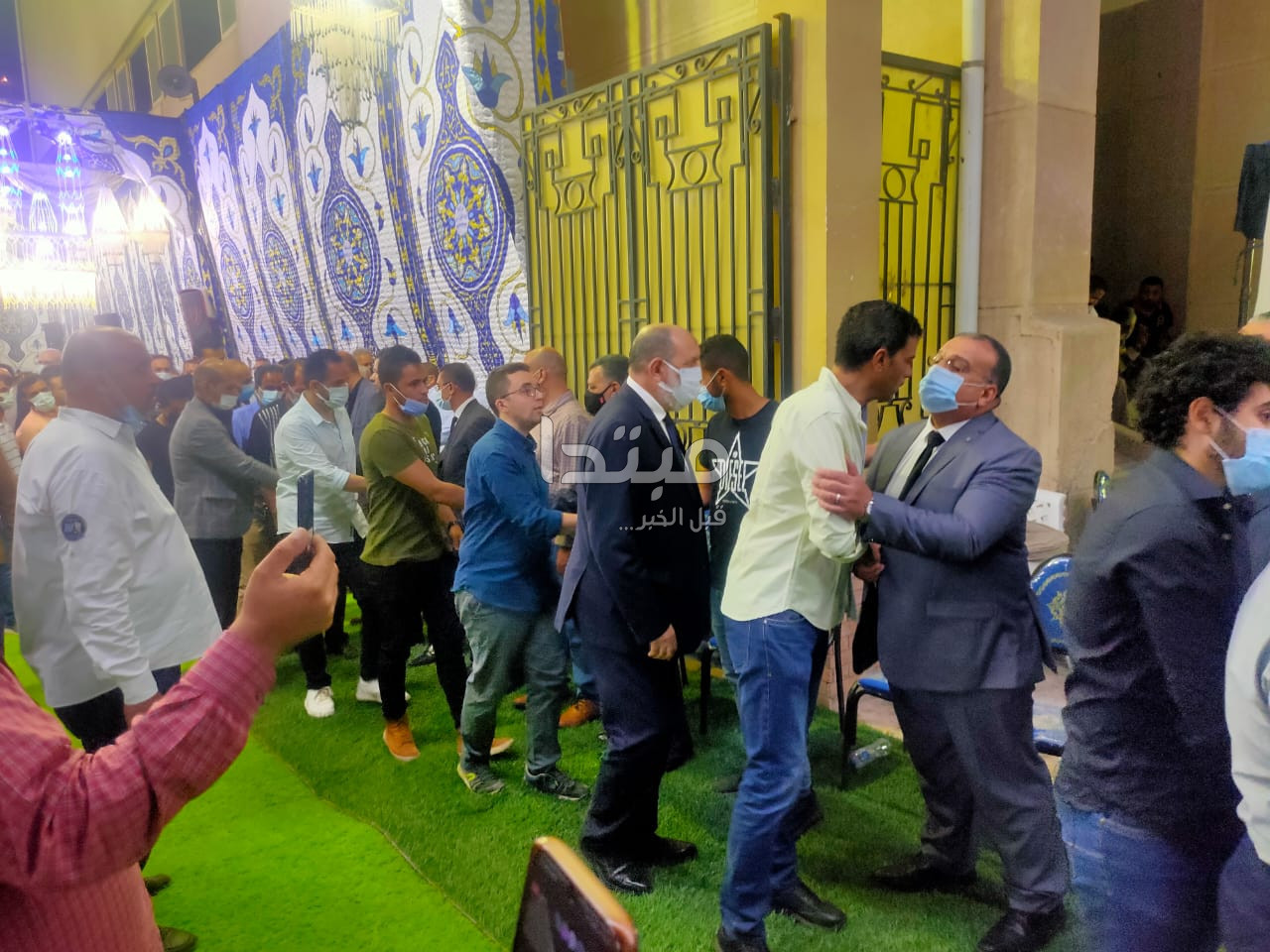 عزاء شقيق أحمد شوبير