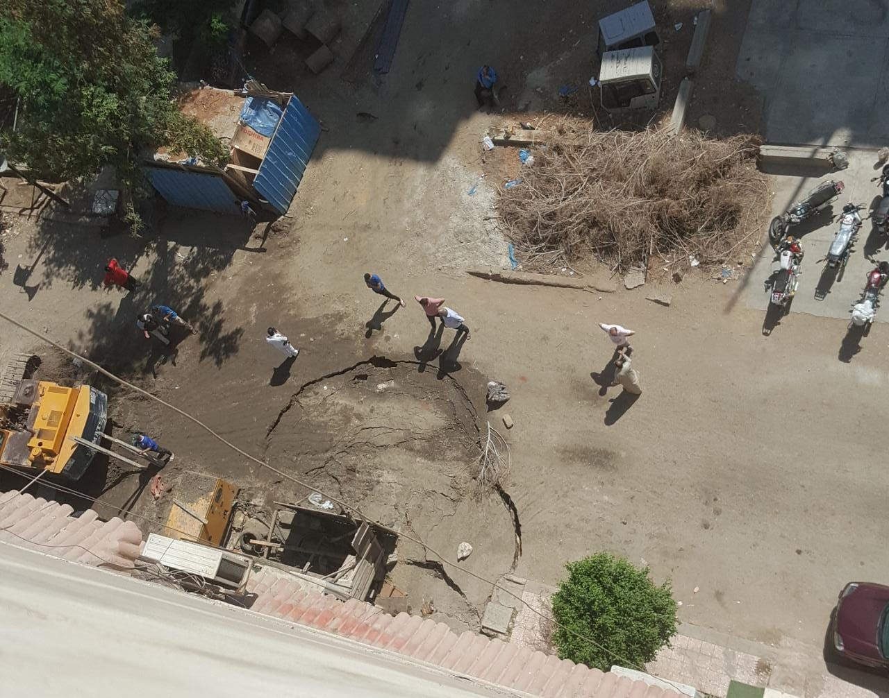 هبوط أرضى