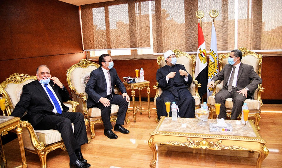 محافظ الغربية يستقبل وزير الأوقاف