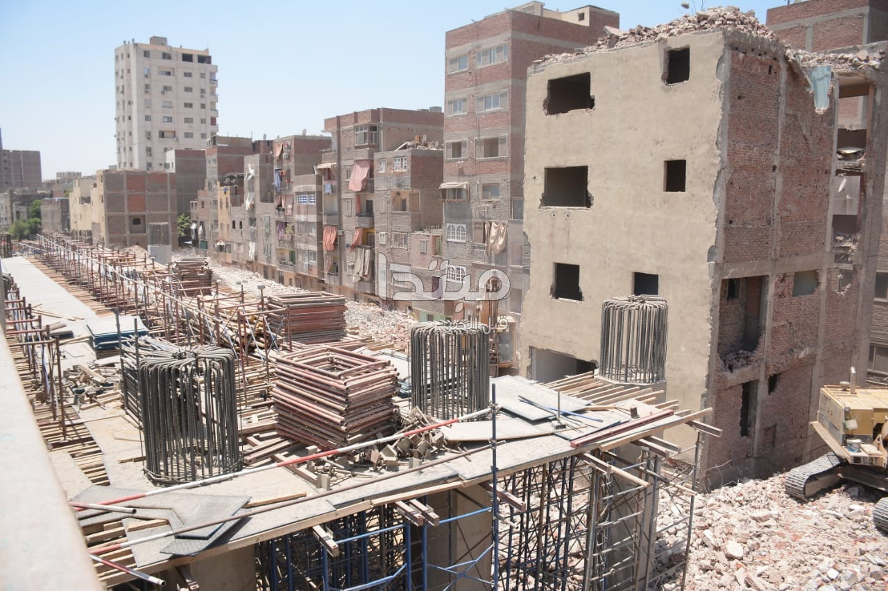 مواصلة أعمال توسعة الطريق الدائرى