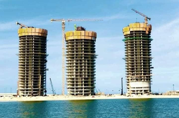 أبراج مدينة العلمين الجديدة