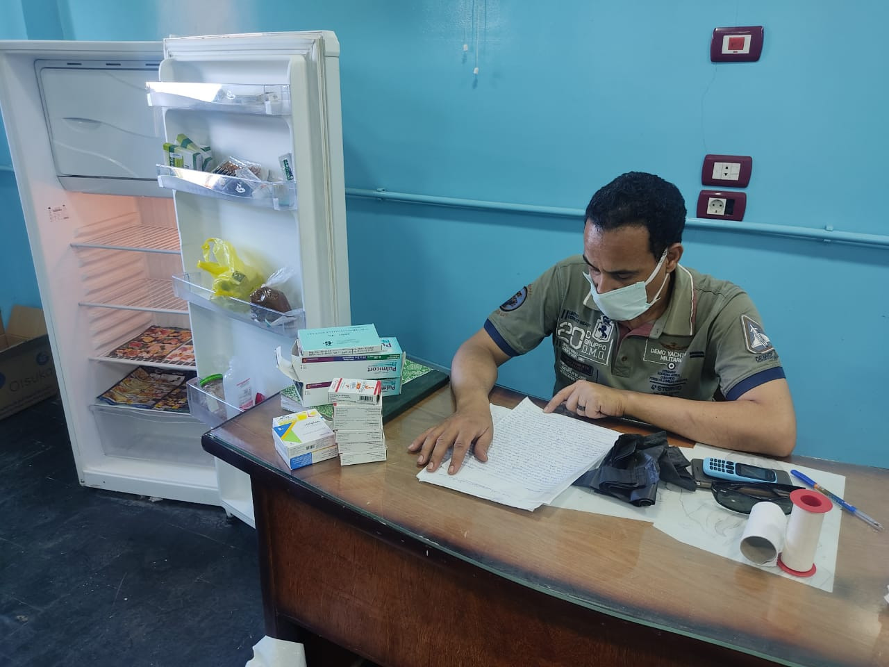 ضبط مستوصف طبى يعمل بدون ترخيص
