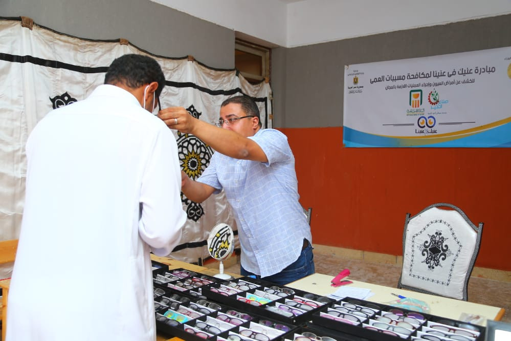 قافلة طبية لمؤسسة حياة كريمة