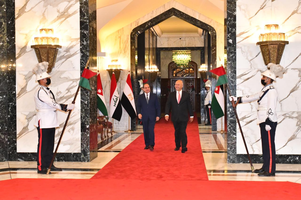 الرئيس السيسى فى العراق