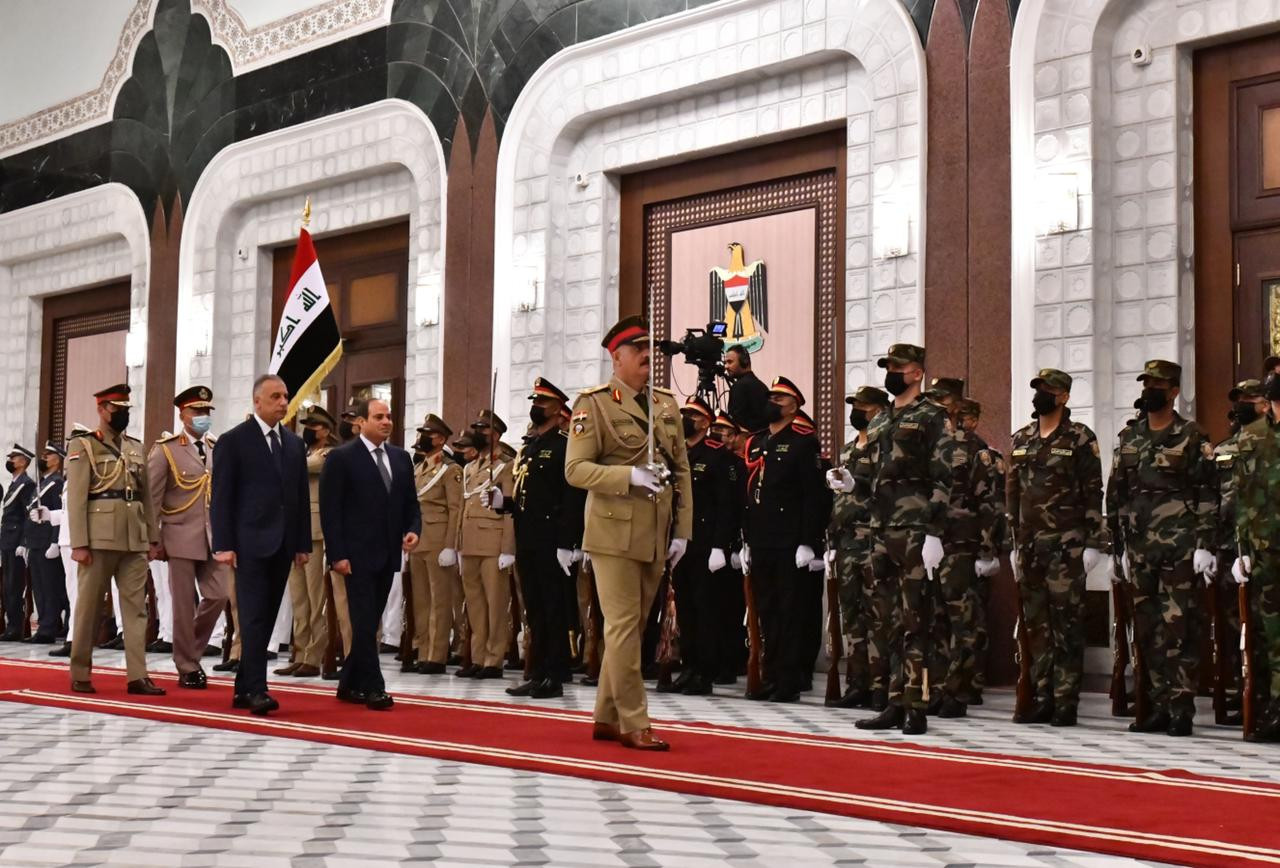 الرئيس السيسى فى العراق