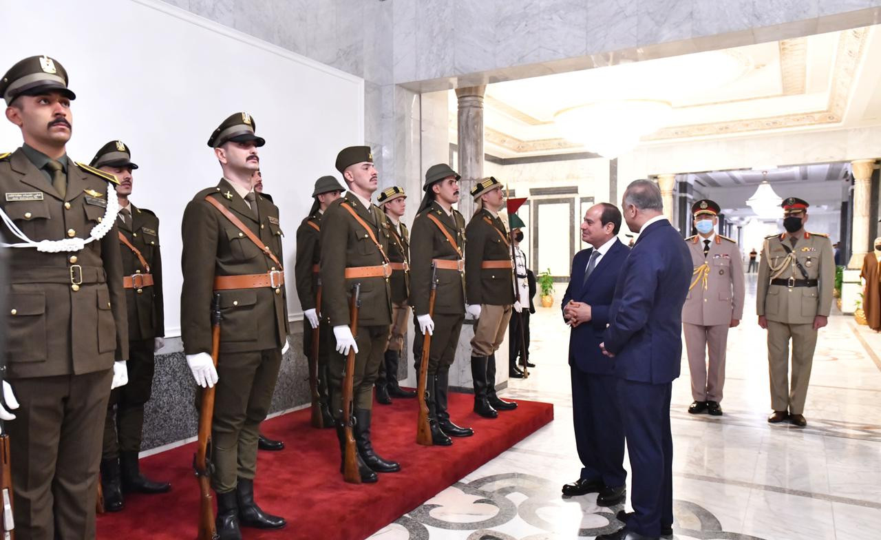 الرئيس السيسى فى العراق