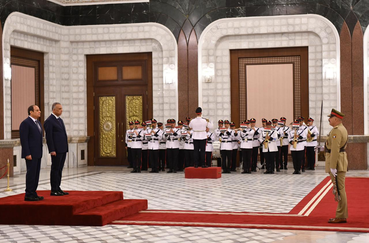 الرئيس السيسى فى العراق